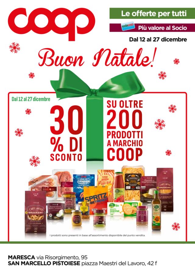 Offerta fino al 27 dicembre