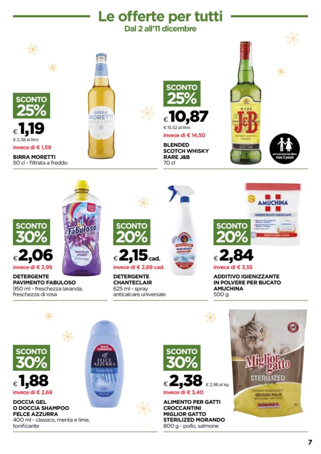 OFFERTE DAL 2 DICEMBRE 7